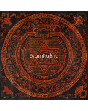 Traditional Star Mandala Art