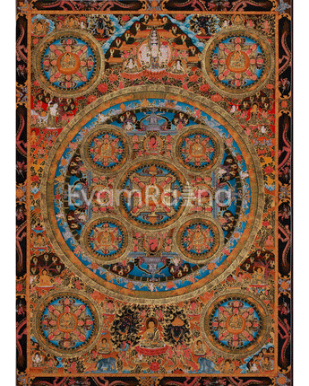 Divine Buddha Mandala Artwork