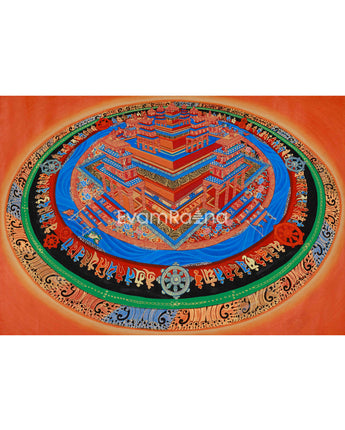 Three-Dimensional Kalachakra Mandala