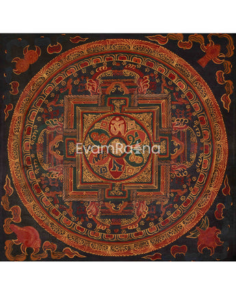 Sacred Traditional Mandala Art