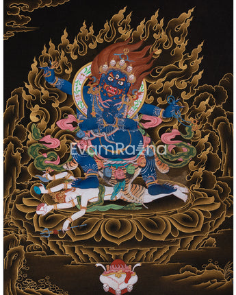 Traditional Thangka of Buta Damara