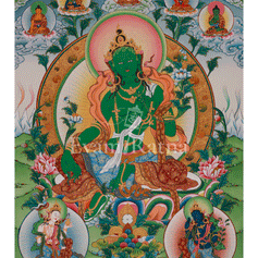 Goddess Green Tara Art