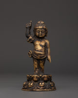infant Buddha idol