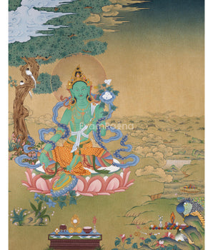 green-tara-devotional-print