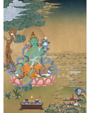green-tara-devotional-print
