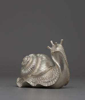 Decorative Silver Snail