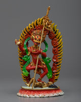 Lion Face Dakini Singhamukha Statue