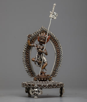 Machine Made Singha Mukha Statue