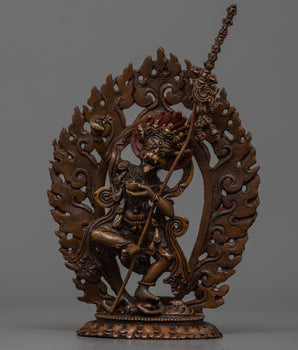 Machine Made Dakini Singhamukha Statue