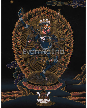 Wrathful Deity Simhamukha