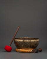 Handcrafted Brass Tibetan Singing Bowl