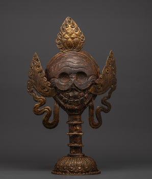 skull ceremonial decor