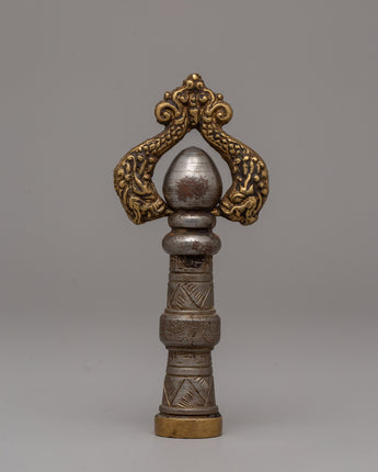 Handcrafted Iron and Brass Stamp