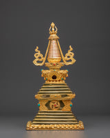 gold-plated-buddhist-stupa-for-rituals