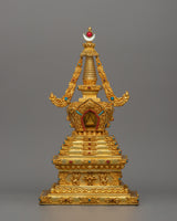 Machine Made Buddha Stupa