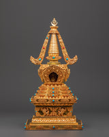 Buddhist Stupa Decorative Piece