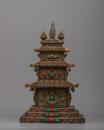 Stupa Temple Statue