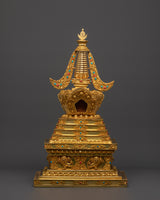 Sacred Tibetan Buddha Stupa