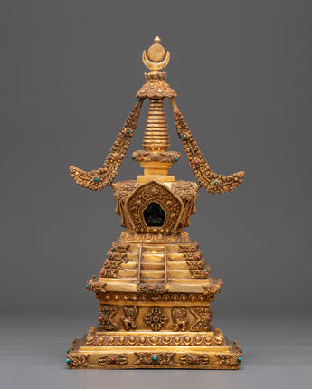 Sacred Buddhist Altar Stupa