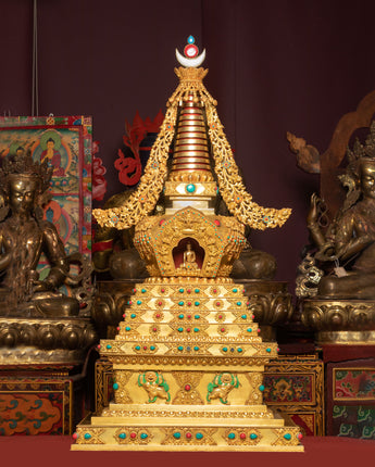 Large Golden Stupa