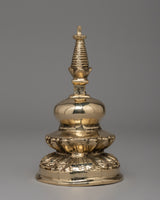Handcrafted Brass Stupa