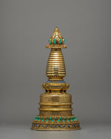 stupa-with-floral-carving