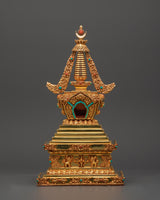 Buddhist Shrine Statue in Copper