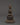 Antique Finish Oxidized Copper Stupa