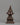 Buddhist Oxidized Copper Stupa