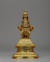 stupa-gold-plated-artwork