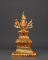 Sacred Traditional Buddhist Stupa