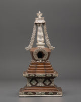 Handcrafted Himalayan Stupa Figurine
