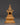 Buddhist gold plated shrine