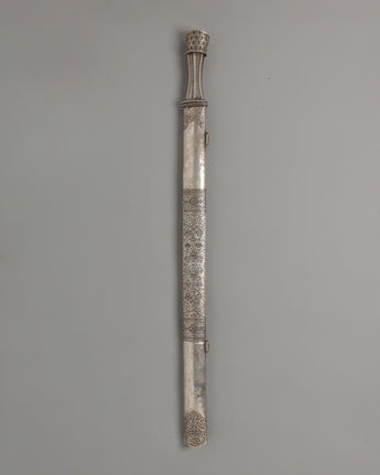 Bhutanese Style Silver Sword