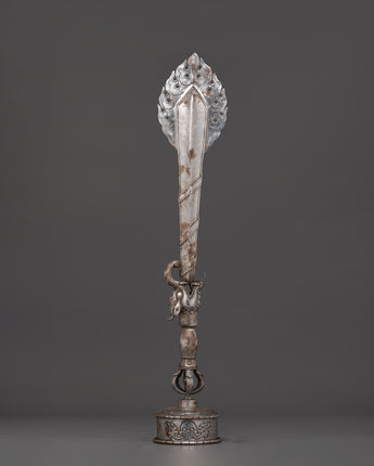 Dragon-Head Ritual Sword with Stand