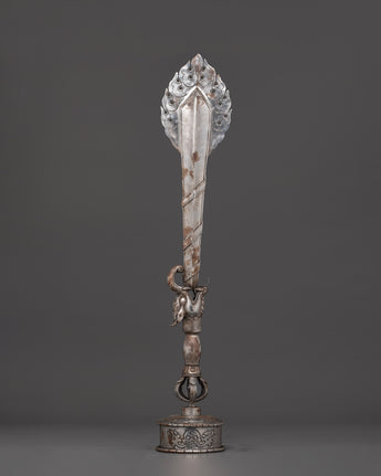 Dragon-Head Ritual Sword with Stand