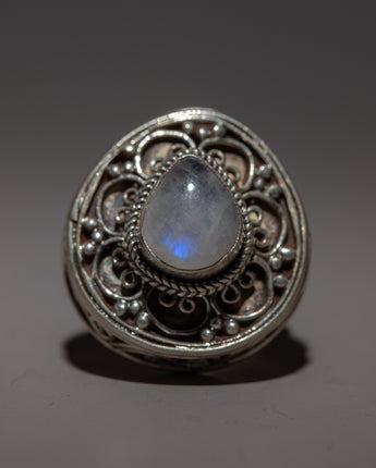Moon Stone Ring