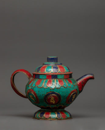 Gemstone Tea Pot