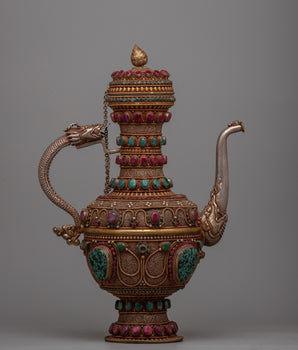 Premium Pure Silver Tea Pot