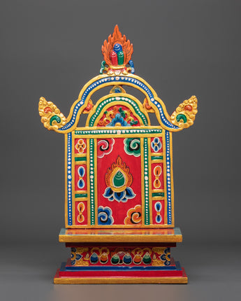 Tibetan Buddhist Deity Throne