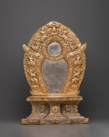 Copper Buddhist Statue Throne