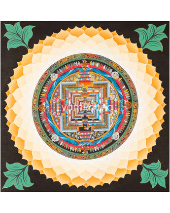Kalachakra Mandala Thangka