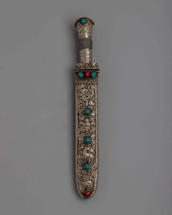 Tibetan Ceremonial Knife | Traditional Buddhist Artifact