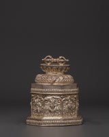 Traditional Tibetan Silver Box