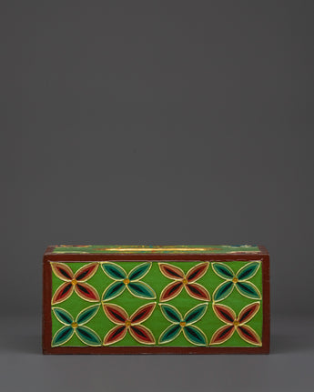 Handcrafted Wooden Tissue Box