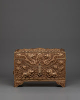 Copper Treasure Box with Gold Plating