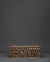 Pure Silver Treasure Box for Home Decor