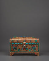 Handcrafted Sacred Tibetan Treasure Box