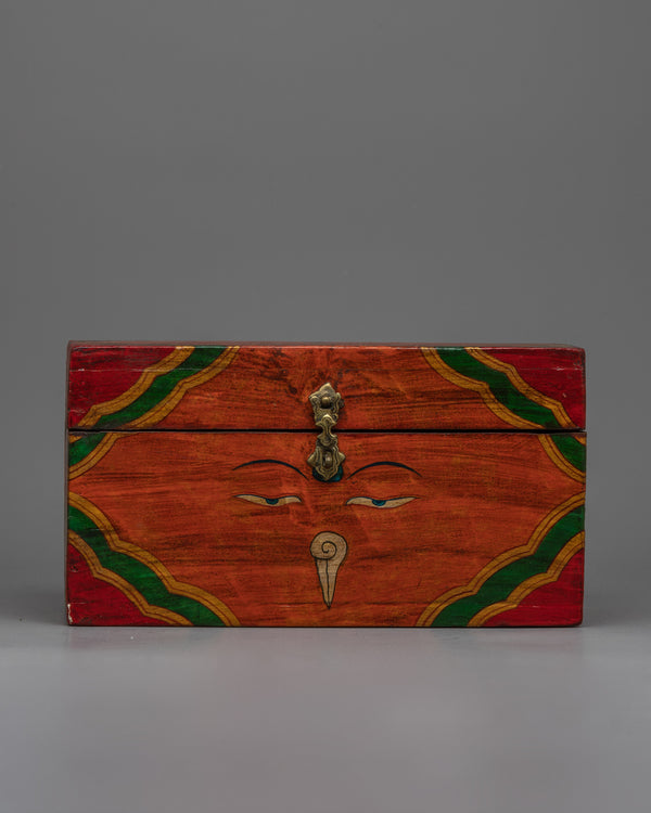 Jewelry Buddhist Box | Adorned with Buddhist Symbols