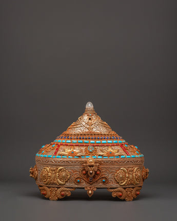Copper & Gold-Plated Treasure Box